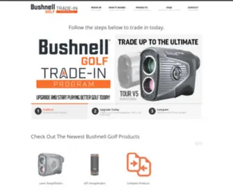 Bushnellgolftradein.com(Bushnell Trade In Program) Screenshot