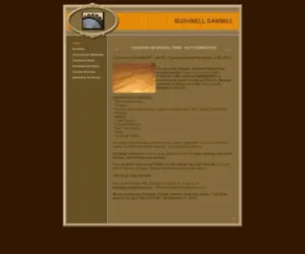 Bushnellsawmill.com(Bushnellsawmill) Screenshot