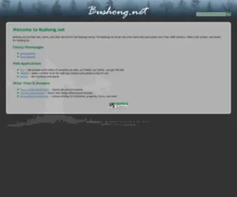 Bushong.net(Bushong) Screenshot