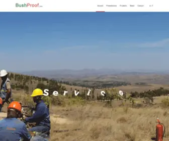 Bushproof-Madagascar.com(Maximum Impact Humanitaire) Screenshot