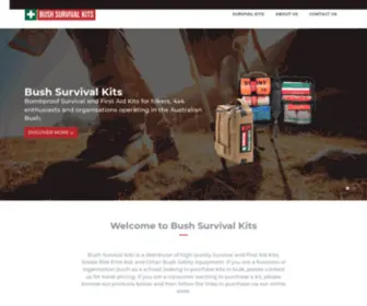 Bushsurvivalkits.com.au(Bush Survival Kits and Snake Bite Survival Kits) Screenshot