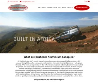 Bushtech.co.za(Home) Screenshot