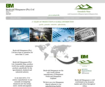 Bushveldmanganese.com(Bushveld Manganese) Screenshot