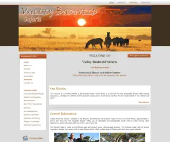 Bushveldsafari.com(Bushveld Safaris Hunting Outfitters) Screenshot