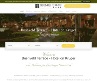 Bushveldterrace.co.za(Hotel on Kruger) Screenshot