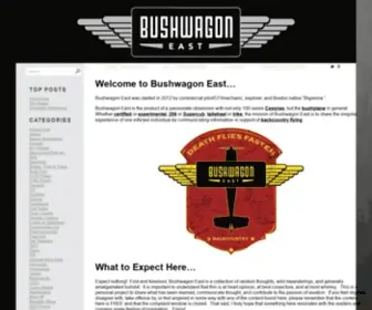 Bushwagoneast.com(Bushwagon East) Screenshot
