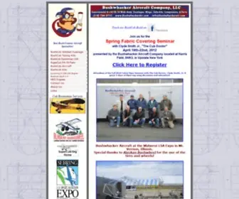 Bushwhackerair.com(Bushwhacker Aircraft Company) Screenshot