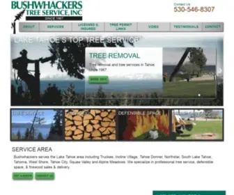 Bushwhackerstreeservice.com(Bushwhackers) Screenshot