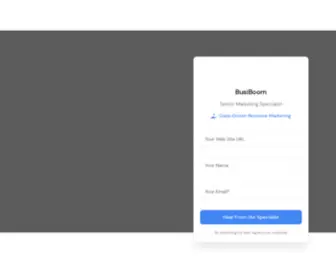 Busiboom.com(Marketing Technology Agency That Drives Revenue) Screenshot