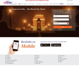 Busindia.com(ONLINE BUS TICKET RESERVATION SYSTEM) Screenshot