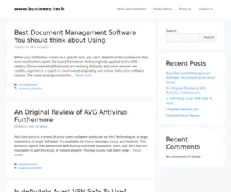 Businees.tech(Businees tech) Screenshot