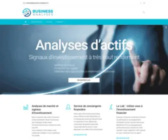 Business-Analyses.fr(Business Analyses : Analyses) Screenshot