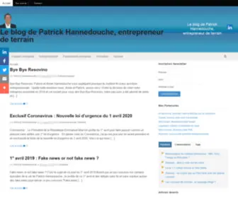 Business-Angel-France.com(Le blog de Patrick Hannedouche) Screenshot