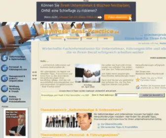 Business-Best-Practice.de(Praxiserprobtes Know) Screenshot