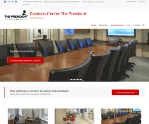 Business-Center-The-President.ro(Centru de Afaceri) Screenshot