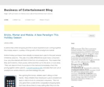 Business-Entertainment2.com(Business Entertainment2) Screenshot