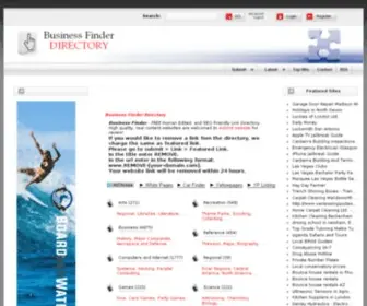 Business-Finder.info(Business Finder) Screenshot