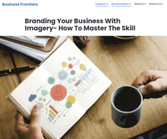 Business-Frontiers.org(Management Tips for Business Practitioners) Screenshot
