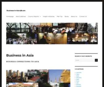 Business-IN-Asia.com(For business connections to Asia) Screenshot