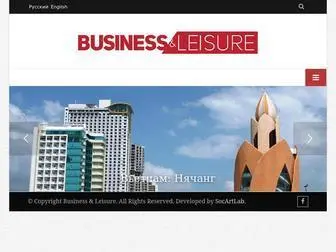 Business-Leisure.ru(Journal "Business & Leisure") Screenshot