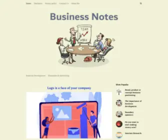 Business-Notes.co.uk(Business Notes) Screenshot
