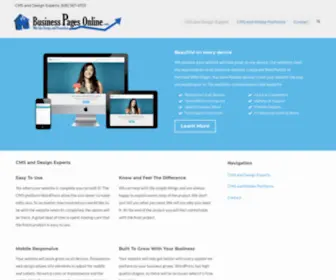 Business-Pages-Online.com(Affordable Web Design) Screenshot