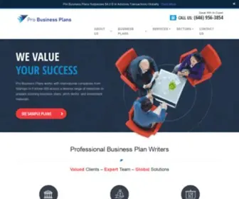 Business-Plans.com(Pro Business Plans) Screenshot