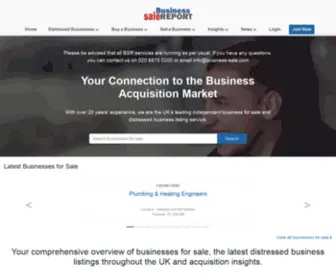 Business-Sale.com(Businesses for sale) Screenshot