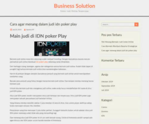 Business-Solution.us(Business Solutions) Screenshot