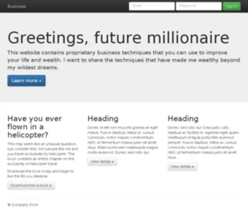 Business-Website.biz(Business Website) Screenshot