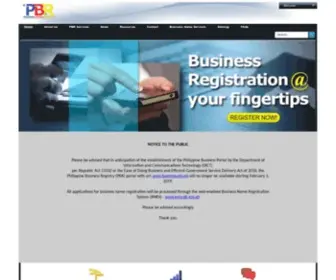 Business.gov.ph(PBR) Screenshot