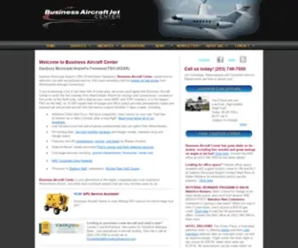 Businessaircraftcenter.com(Business Aircraft Center) Screenshot