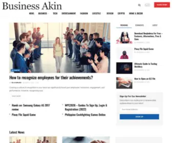 Businessakin.com(BusinessAkin) Screenshot