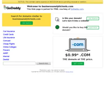 Businessanalytictools.com(Business Analytic Tools for website owners) Screenshot