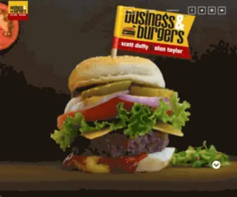 Businessandburgers.com(Business & Burgers) Screenshot