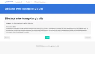 Businessandwe.com(El balance entre los negocios y la vida) Screenshot