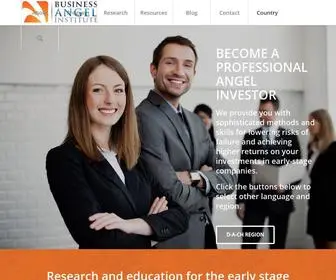 Businessangelinstitute.org(Education for Early) Screenshot