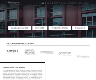 Businessangels.de(The company behind your ideas) Screenshot