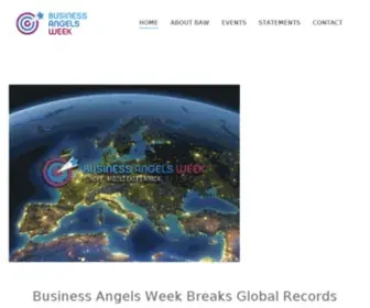 Businessangelsweek.org(Business Angels Week) Screenshot