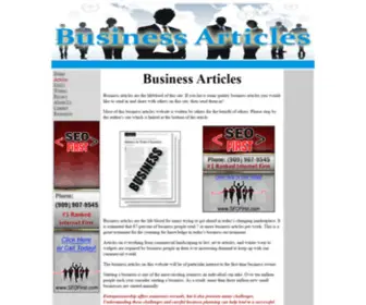 Businessarticles.org(Business Articles) Screenshot