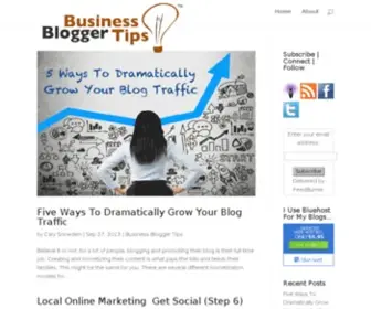 Businessbloggertips.com(Business Blogger Tips) Screenshot