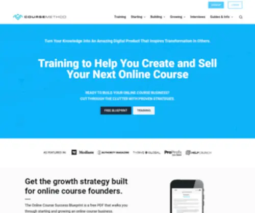 Businessbolts.com(Start and Grow an Online Course Business) Screenshot