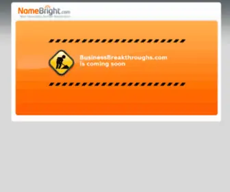 Businessbreakthroughs.com(Buy Domains) Screenshot