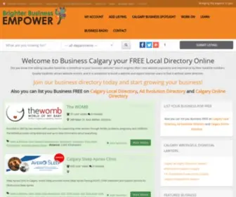 Businesscalgary.ca(Free Calgary Business Directory) Screenshot