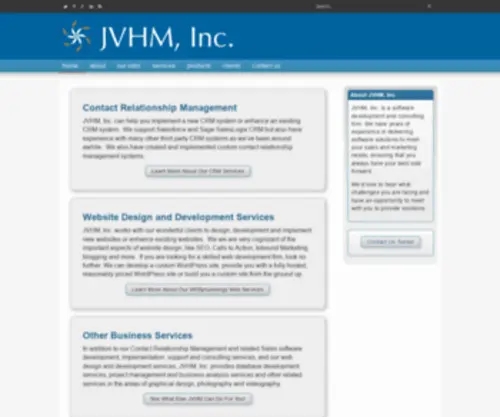 Businesscapsule.com(JVHM, Inc) Screenshot