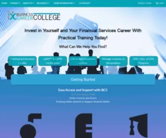 Businesscareercollege.com(BCC) Screenshot