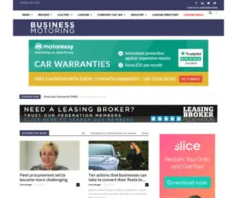 Businesscarmanager.co.uk(Business Motoring Home) Screenshot