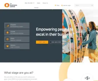 Businesscentre.com.au(The Business Centre) Screenshot
