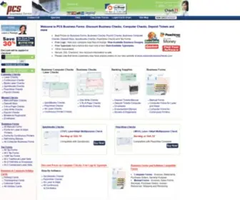 Businesschecksusa.com(Discount Computer Checks) Screenshot