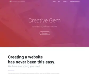 Businessclassthemes.com(Creative Gem) Screenshot